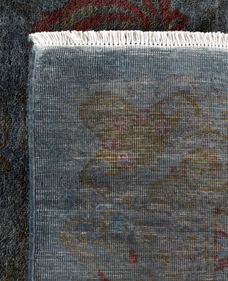 Contemporary Overdyed Wool Hand Knotted Gray Area Rug 8' 0" x 10' 0"