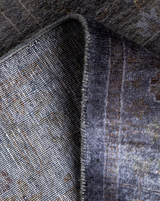 Contemporary Fine Vibrance Gray Wool Runner - 2' 7" x 17' 3"