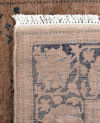 Overdyed One-of-a-Kind Wool Brown Area Rug 3' 1" x 5' 1"