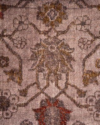 Contemporary Hand Knotted Overdyed Beige Area Rug 3' 1" x 4' 10"
