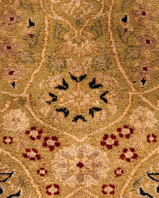 Contemporary Hand Knotted Overdyed Brown Area Rug 4' 3" x 5' 10"