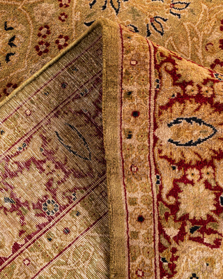 Contemporary Hand Knotted Overdyed Brown Area Rug 4' 3" x 5' 10"