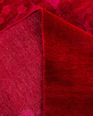 Overdyed Hand-Knotted Pink Area Rug 10' 2" x 13' 6"