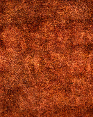 Contemporary Hand-Knotted Overdyed Brown Area Rug 2' 8" x 4' 4"