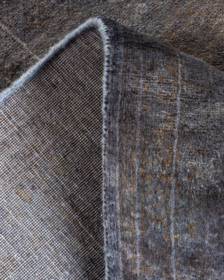 Contemporary Fine Vibrance Gray Wool Area Rug - 3' 1" x 5' 0"