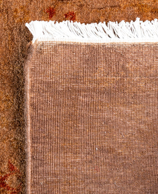 Fine Vibrance, One-of-a-Kind Hand-Knotted Area Rug  - Brown, 2' 9" x 4' 3"