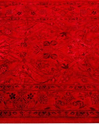 Modern Fine Vibrance Red Runner 2' 7" x 9' 10"