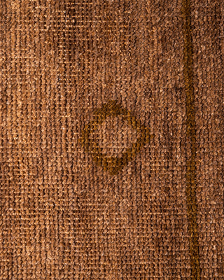 Modern, One-of-a-Kind Handmade Area Rug  - Beige, 6' 0" x 8' 10"