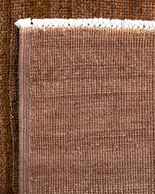 Modern, One-of-a-Kind Handmade Area Rug  - Beige, 6' 0" x 8' 10"