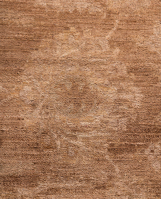 Overdyed One-of-a-Kind Wool Beige Area Rug 12' 1" x 14' 10"