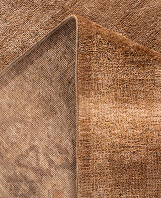 Overdyed One-of-a-Kind Wool Beige Area Rug 12' 1" x 14' 10"
