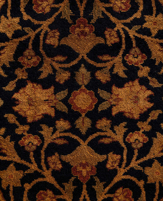 Fine Vibrance, One-of-a-Kind Hand-Knotted Area Rug  - Black, 2' 6" x 8' 2"