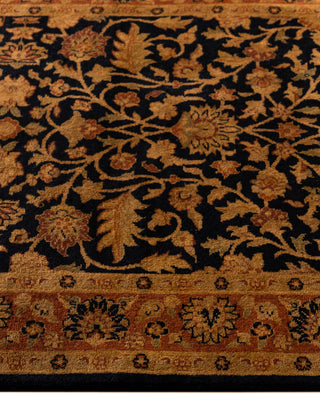 Fine Vibrance, One-of-a-Kind Hand-Knotted Area Rug  - Black, 2' 6" x 8' 2"