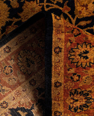 Fine Vibrance, One-of-a-Kind Hand-Knotted Area Rug  - Black, 2' 6" x 8' 2"