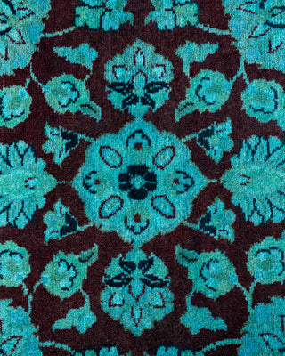 Fine Vibrance, One-of-a-Kind Hand-Knotted Area Rug  - Blue, 4' 2" x 6' 3"