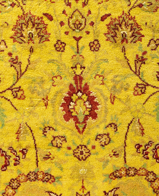 Fine Vibrance, One-of-a-Kind Hand-Knotted Area Rug  - Yellow, 4' 7" x 6' 9"