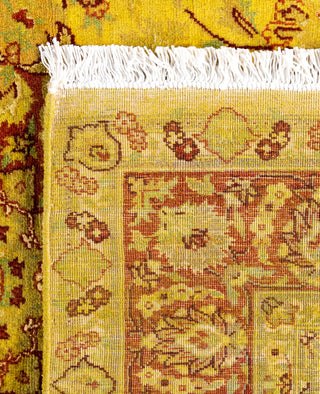 Fine Vibrance, One-of-a-Kind Hand-Knotted Area Rug  - Yellow, 4' 7" x 6' 9"
