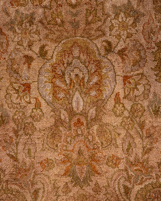 Contemporary Hand Knotted Overdyed Brown Area Rug 8' 2" x 10' 2"