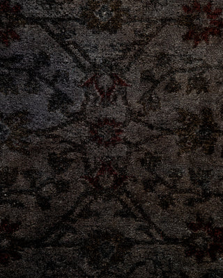 Contemporary Fine Vibrance Gray Wool Runner - 2' 7" x 22' 10"