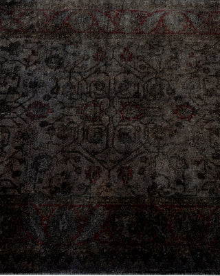 Contemporary Fine Vibrance Gray Wool Runner - 2' 7" x 22' 10"