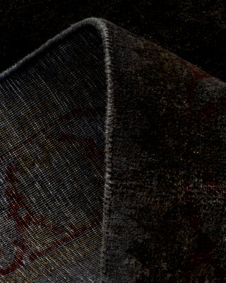 Contemporary Fine Vibrance Gray Wool Runner - 2' 7" x 22' 10"
