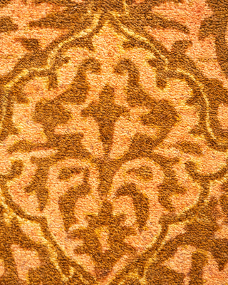 Traditional Hand Knotted Yellow Runner 2' 8" x 14' 6"