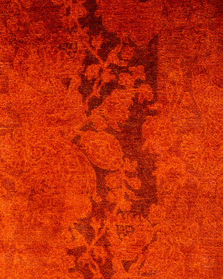 Fine Vibrance, One-of-a-Kind Hand-Knotted Area Rug  - Orange, 6' 1" x 6' 5"