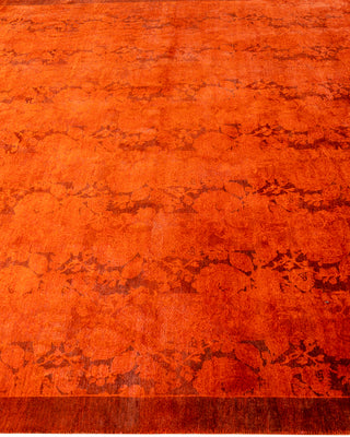 Fine Vibrance, One-of-a-Kind Hand-Knotted Area Rug  - Orange, 6' 1" x 6' 5"