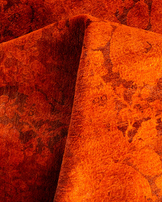 Fine Vibrance, One-of-a-Kind Hand-Knotted Area Rug  - Orange, 6' 1" x 6' 5"