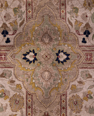 Overdyed Hand-Knotted Wool Modern-Contemporary Brown Area Rug 4' 8" x 7' 5"