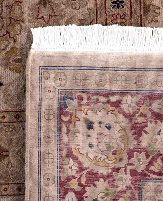 Overdyed Hand-Knotted Wool Modern-Contemporary Brown Area Rug 4' 8" x 7' 5"