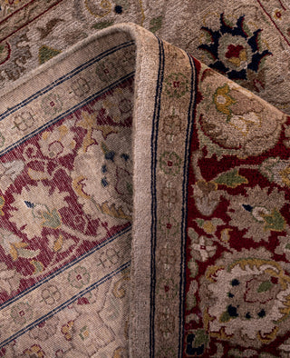Overdyed Hand-Knotted Wool Modern-Contemporary Brown Area Rug 4' 8" x 7' 5"