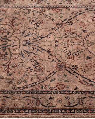 Contemporary Hand Knotted Overdyed Beige Area Rug 2' 7" x 4' 4"