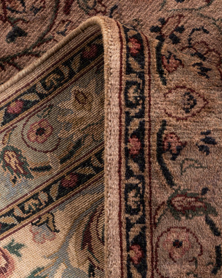 Contemporary Hand Knotted Overdyed Beige Area Rug 2' 7" x 4' 4"
