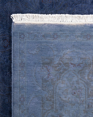 Fine Vibrance, One-of-a-Kind Hand-Knotted Area Rug  - Blue, 9' 2" x 12' 4"