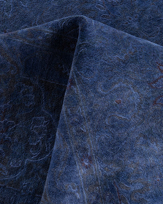 Fine Vibrance, One-of-a-Kind Hand-Knotted Area Rug  - Blue, 9' 2" x 12' 4"