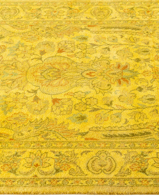 Fine Vibrance, One-of-a-Kind Hand-Knotted Area Rug  - Yellow, 2' 7" x 18' 4"