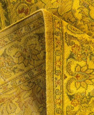 Fine Vibrance, One-of-a-Kind Hand-Knotted Area Rug  - Yellow, 2' 7" x 18' 4"