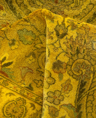 Fine Vibrance, One-of-a-Kind Hand-Knotted Area Rug  - Yellow, 2' 7" x 18' 4"