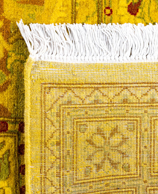 Fine Vibrance, One-of-a-Kind Hand-Knotted Area Rug  - Yellow, 2' 6" x 11' 10"