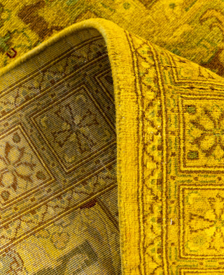 Fine Vibrance, One-of-a-Kind Hand-Knotted Area Rug  - Yellow, 2' 6" x 11' 10"