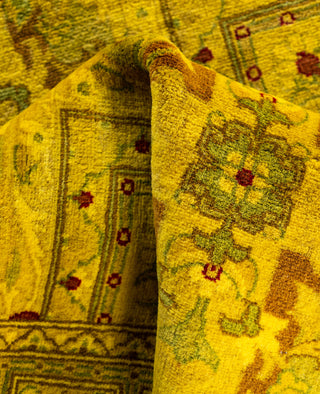 Fine Vibrance, One-of-a-Kind Hand-Knotted Area Rug  - Yellow, 2' 6" x 11' 10"