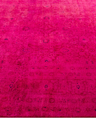 Fine Vibrance, One-of-a-Kind Hand-Knotted Area Rug  - Pink, 6' 1" x 9' 4"