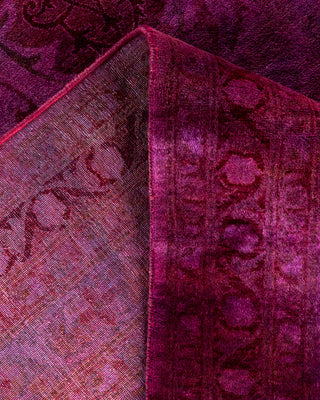 Overdyed Hand-Knotted Pink Area Rug 10' 2" x 13' 8"