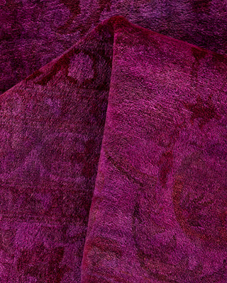 Overdyed Hand-Knotted Pink Area Rug 10' 2" x 13' 8"