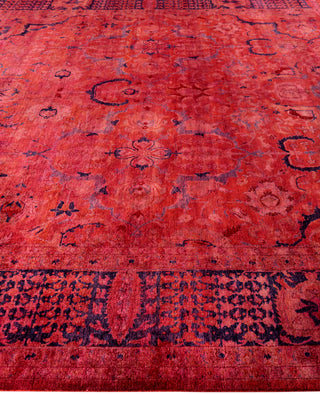 Fine Vibrance, One-of-a-Kind Hand-Knotted Area Rug  - Pink, 10' 2" x 14' 1"