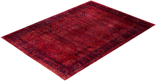 Fine Vibrance, One-of-a-Kind Hand-Knotted Area Rug  - Pink, 10' 2" x 14' 1"