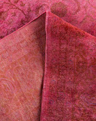 Fine Vibrance, One-of-a-Kind Hand-Knotted Area Rug  - Pink, 9' 2" x 9' 5"