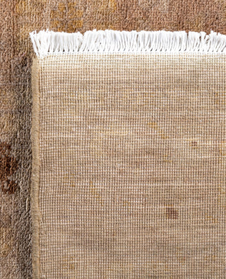Overdyed One-of-a-Kind Wool Beige Runner 2' 6" x 12' 1"