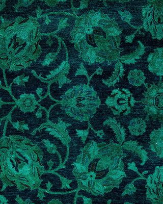 Fine Vibrance, One-of-a-Kind Hand-Knotted Area Rug - Purple, 6' 1" x 6' 1" - Solo Rugs